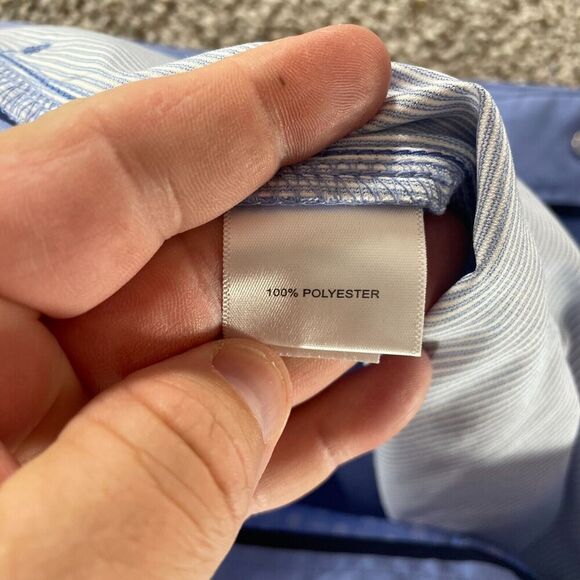 Peter Millar Pants Men 38x26 Blue EB66 Five Pocket Performance Golf Casual Adult - Picture 9 of 11